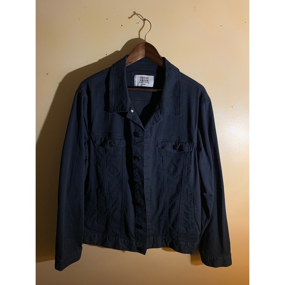 Sunrise Kingdom Mens Denim Jacket Navy 
